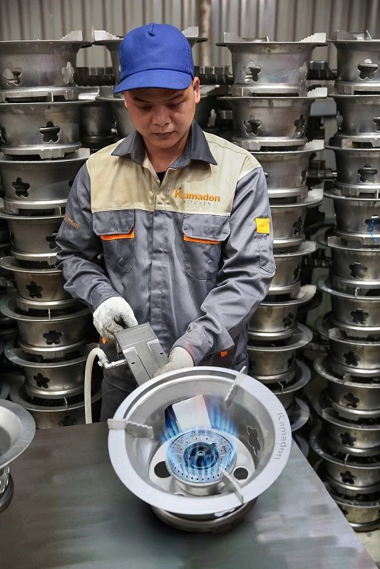 Tuyển Dụng Công Nhân Nhà Máy Sản Xuất Bếp Gas Kamadon